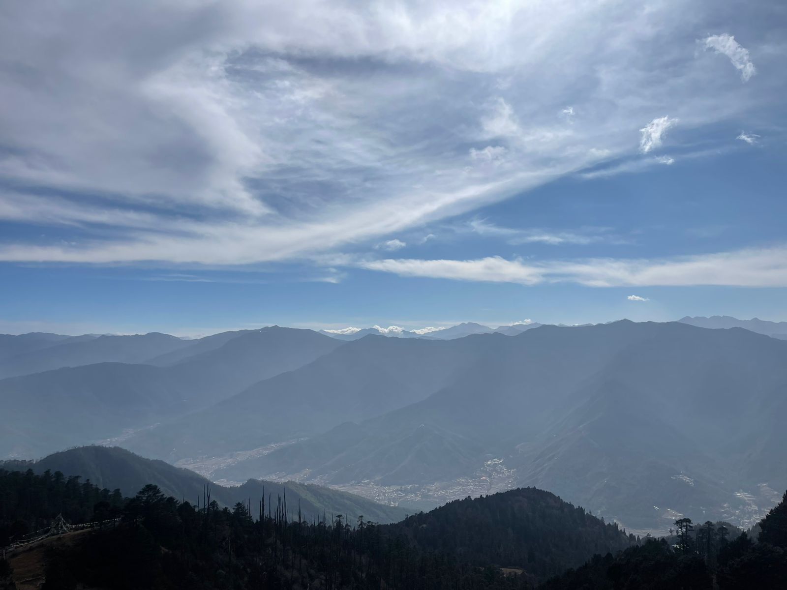 Bhutan Sunset